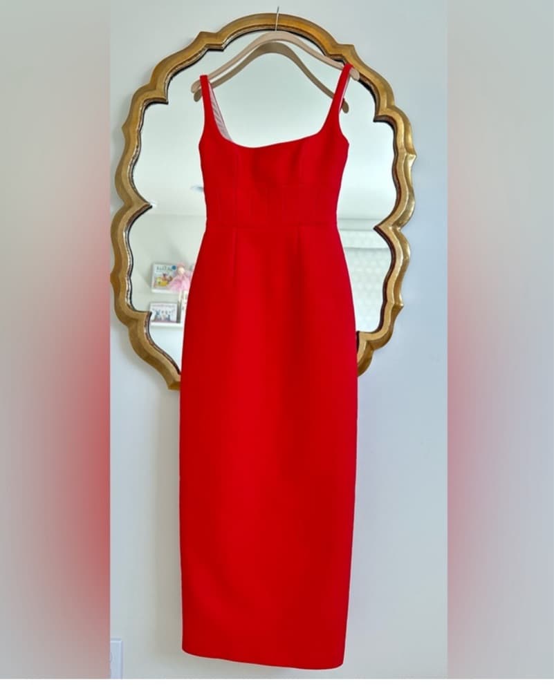 Emilia Wickstead Midi Dress - Image 3