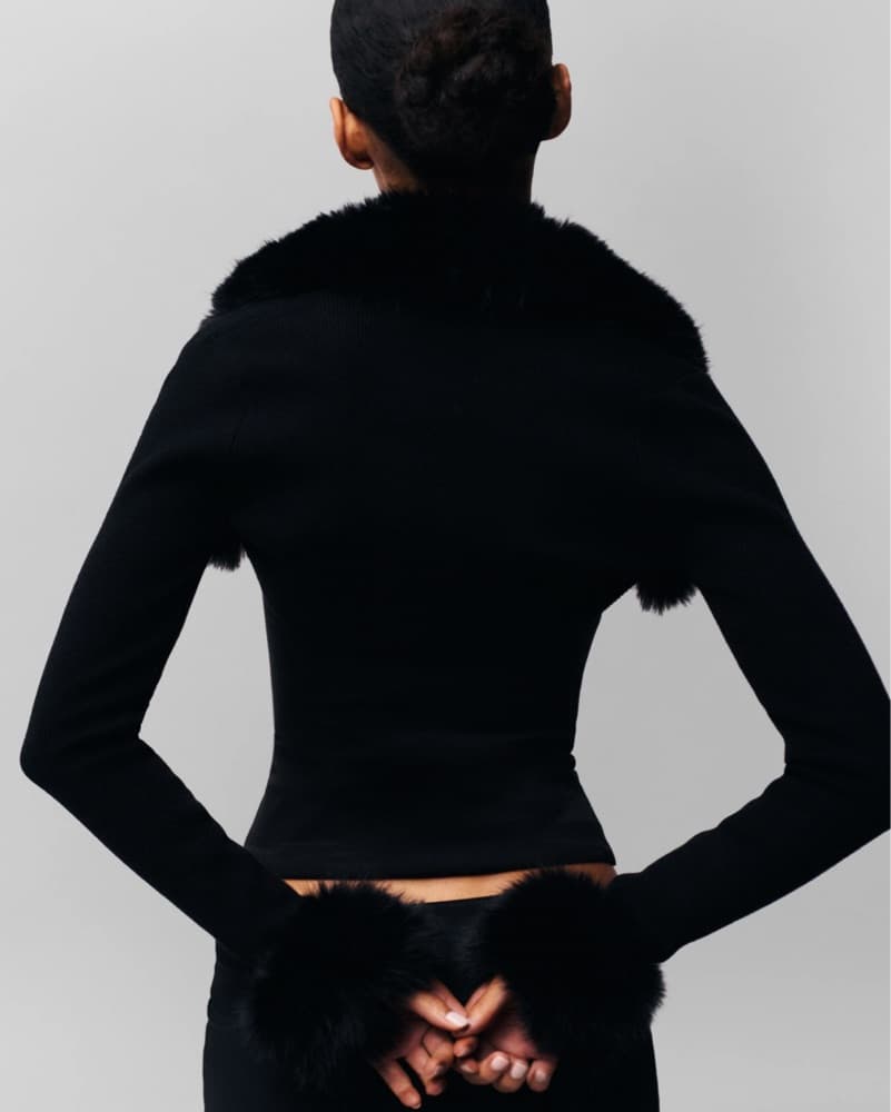Danielle Guizio Faux Fur Bolero - Image 2