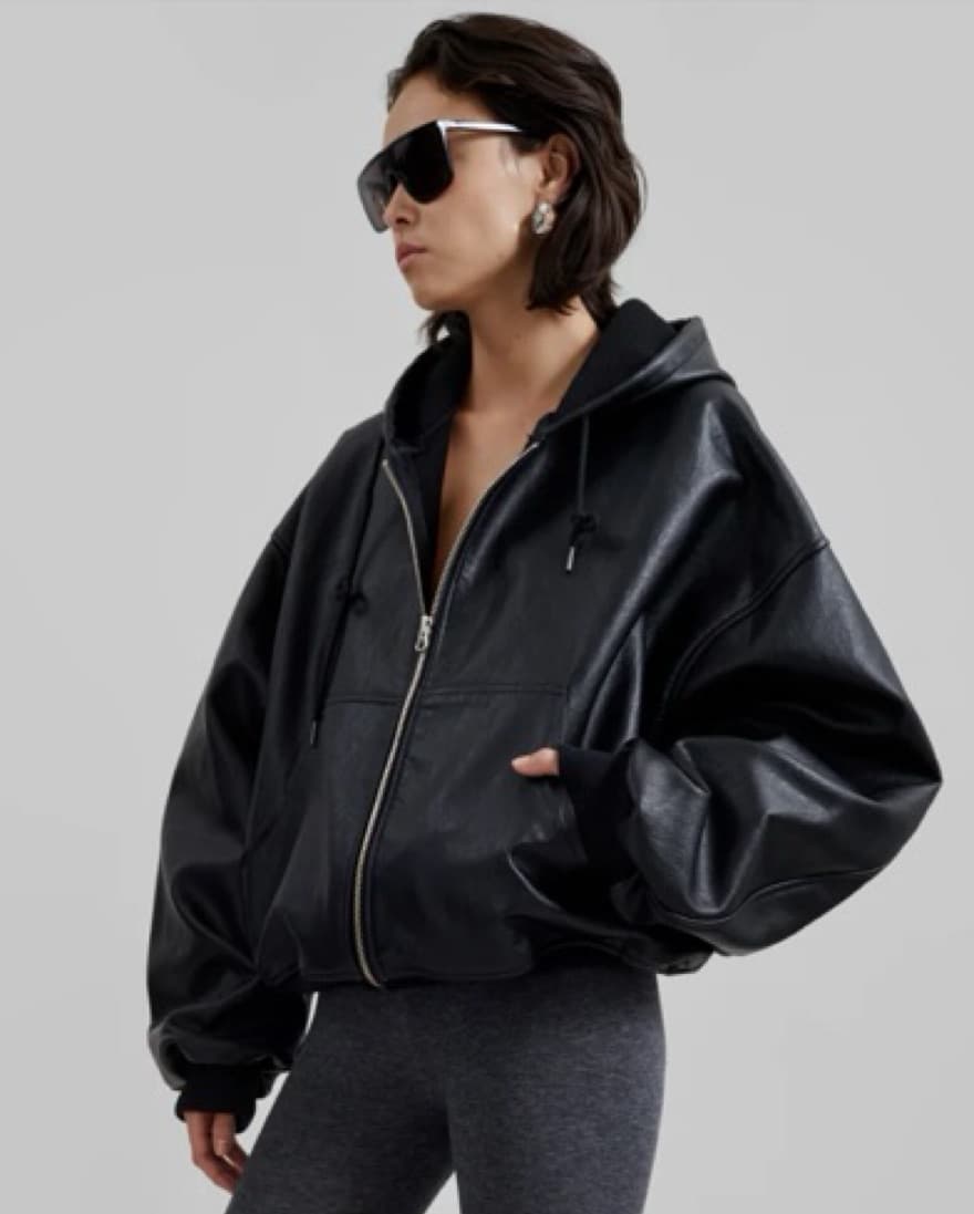 Frankie Shop Leather Jacket - Image 2