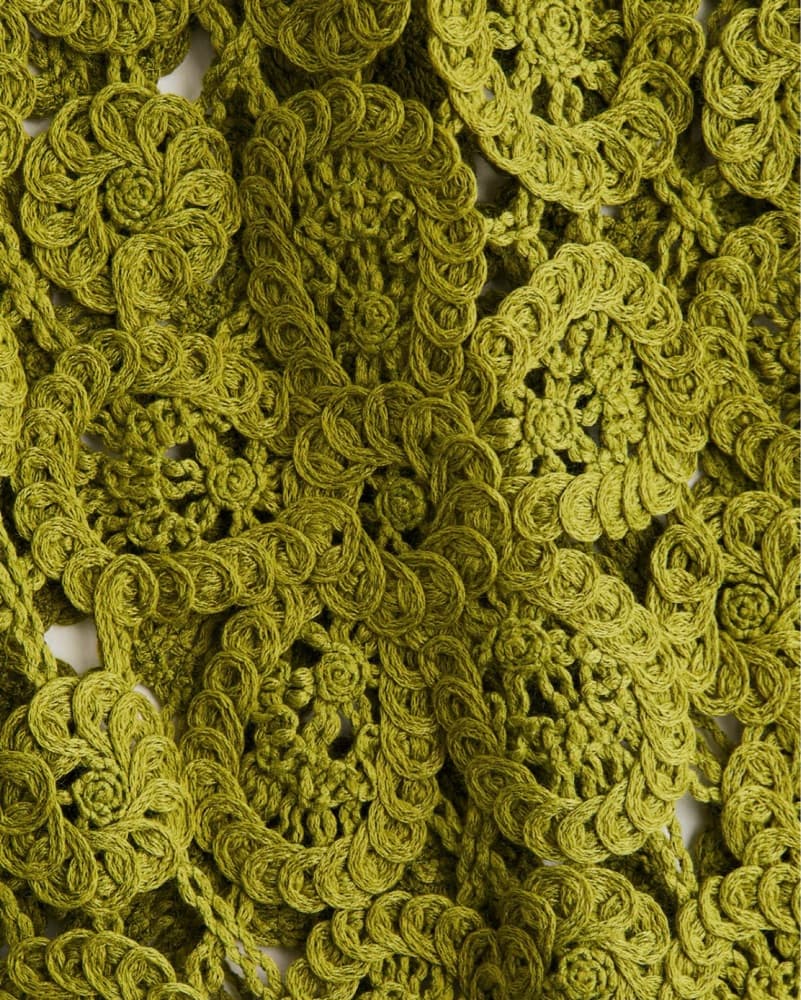 Green Crochet Beach Cover Up  - Image 6