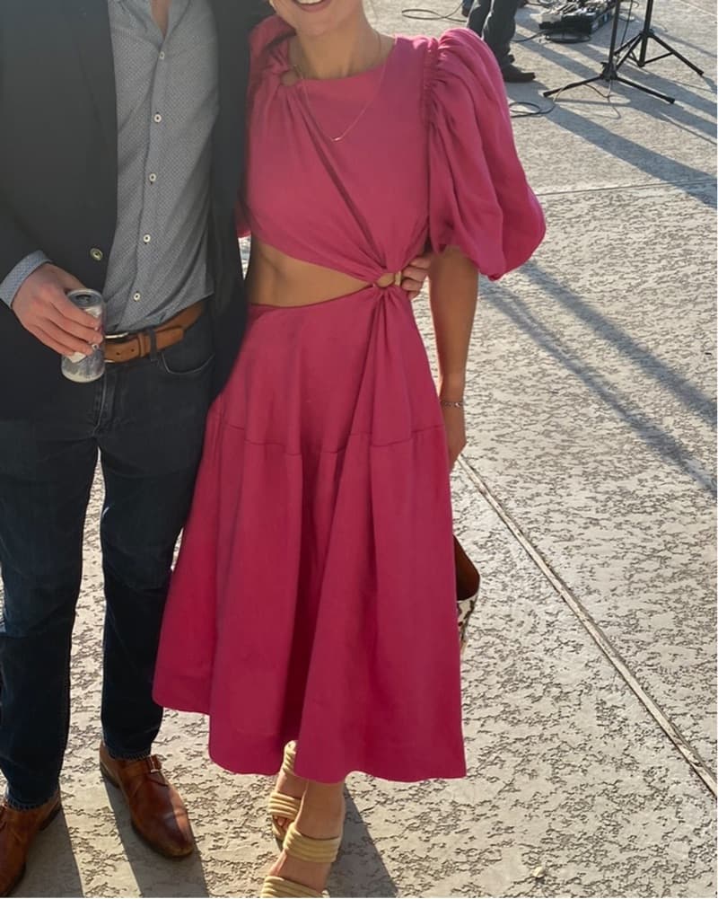 AJE Pink Dress - Image 1