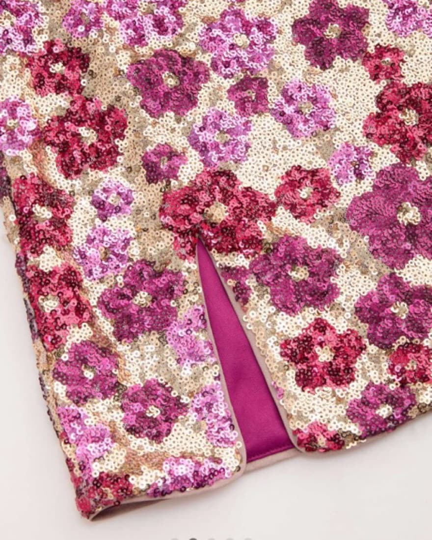 CIDER SEQUIN SCOOP MINI DRESS - Image 4