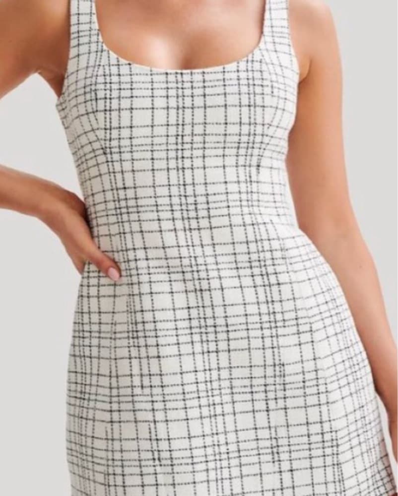 Meshki Beth Tweed Mini Dress - Image 2