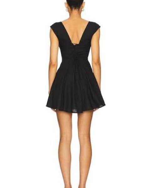 Guizio Black Dress - Image 2