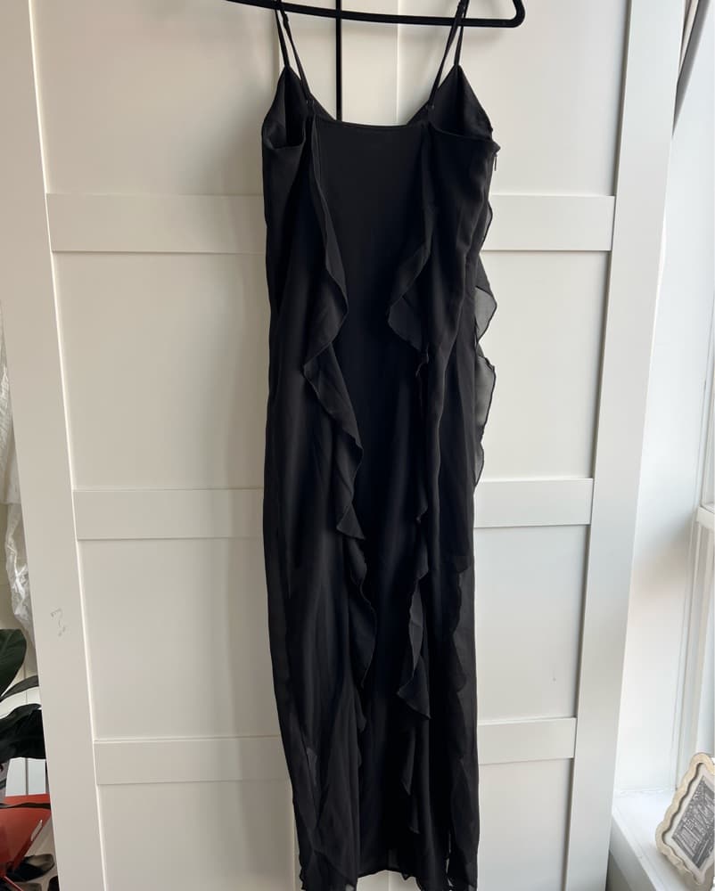 Long Summee Black Dress  - Image 3
