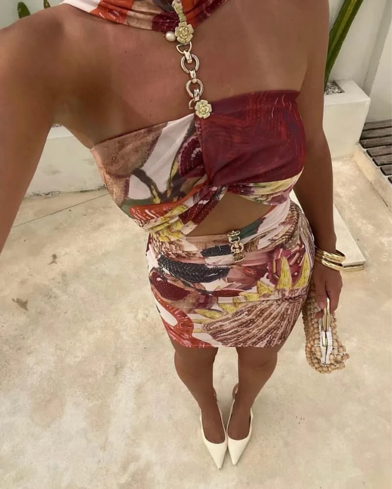 Colorful Mini Dress - Australian Brand - Image 4
