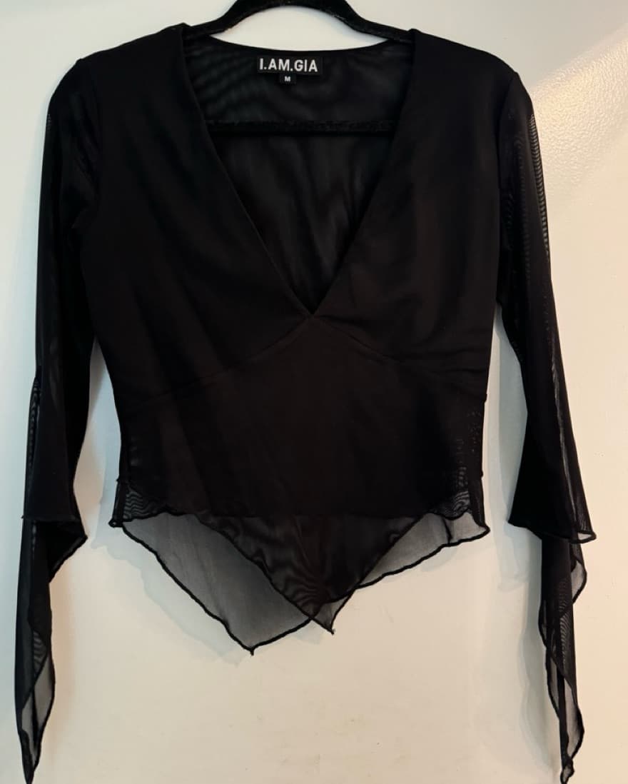 I AM GIA Black Top - Image 1