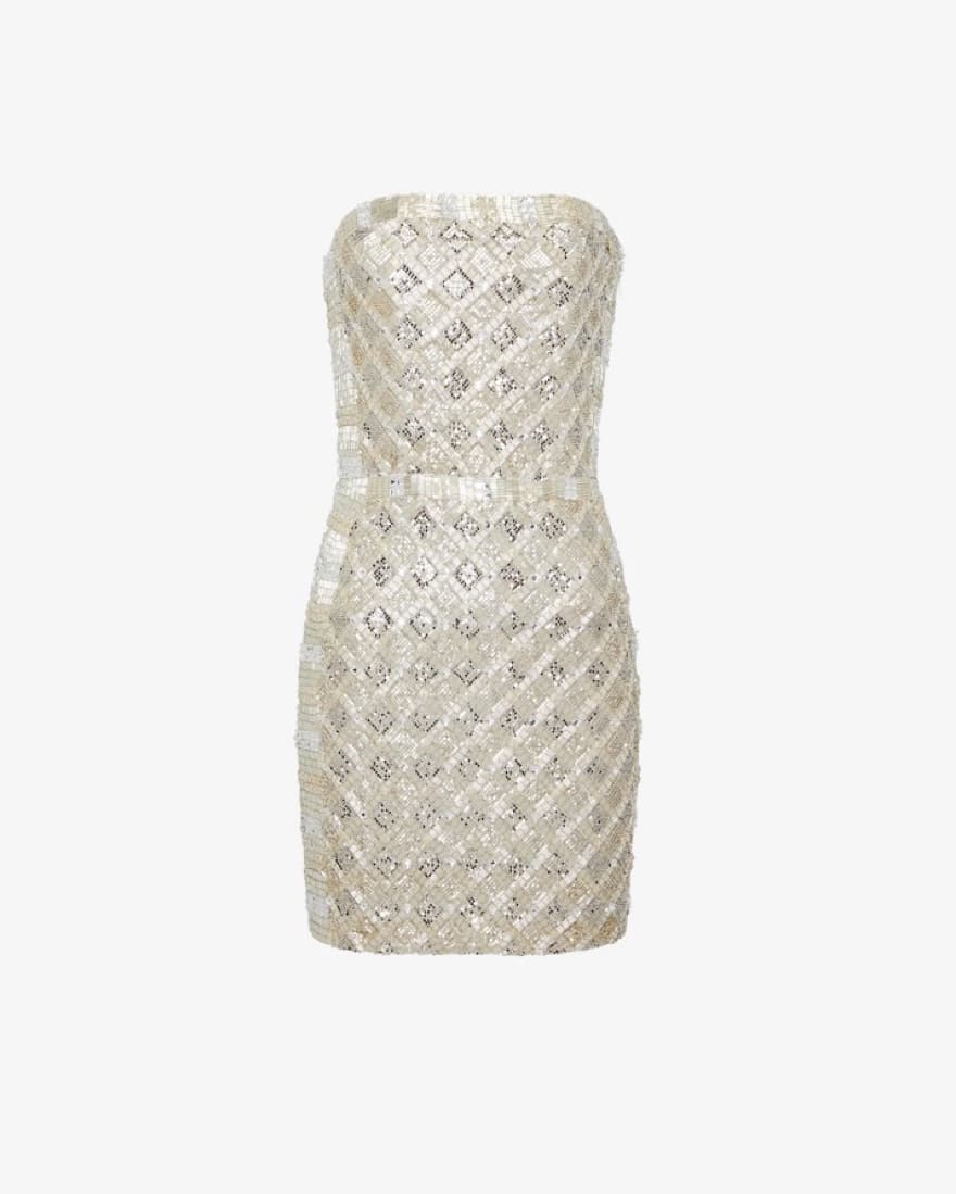 Retrofete Heather Sequin Dress - Image 4