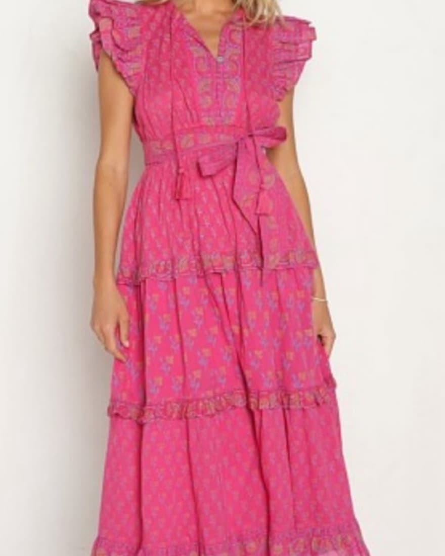 Pink Midaxi Cleobella Dress - Image 1