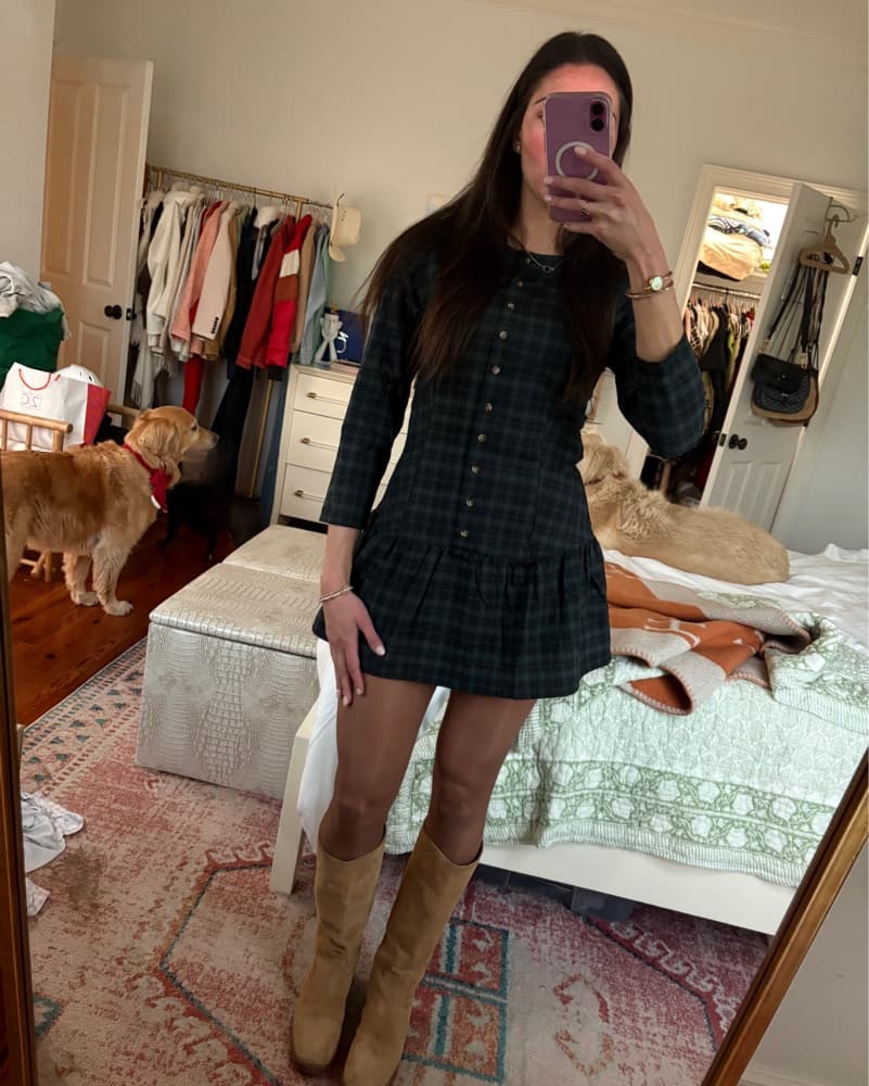 Dairy Boy Meadow Dress In Tahoe - Image 3