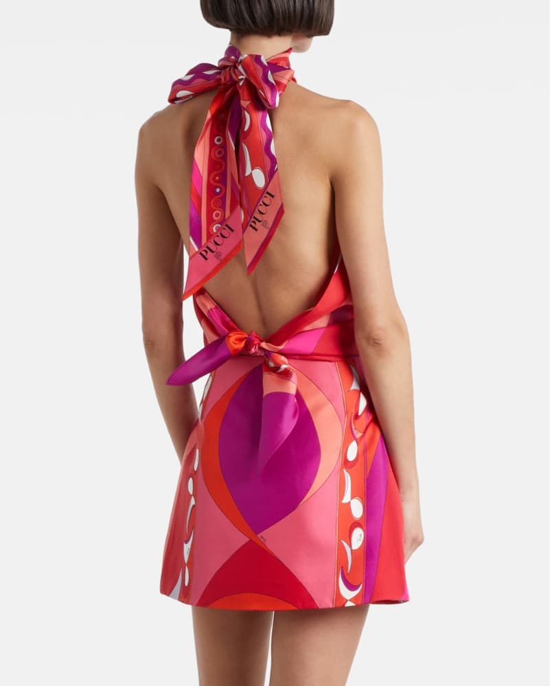 PUCCI Pesci Set - Silk Top & Skirt  - Image 2