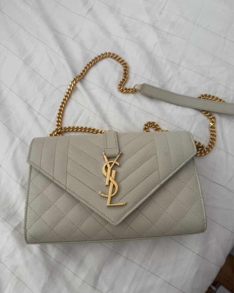 White YSL Bag - Image 1