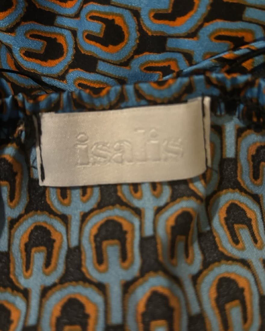 Vibrant Patterned Midi Dress - Image 4