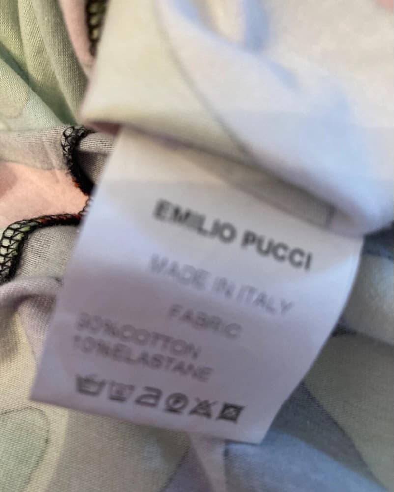 Emilio Pucci Stretch Cotton Dress 8/10 - Image 5