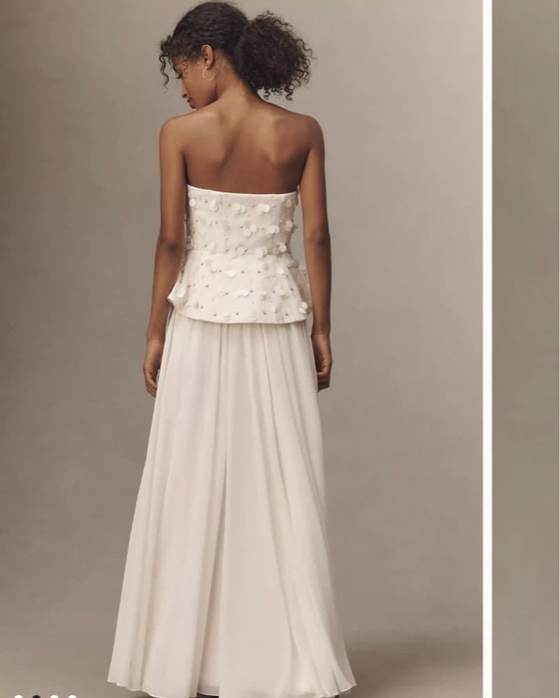 BHLDN Pleated Maxi Dress  - Image 2