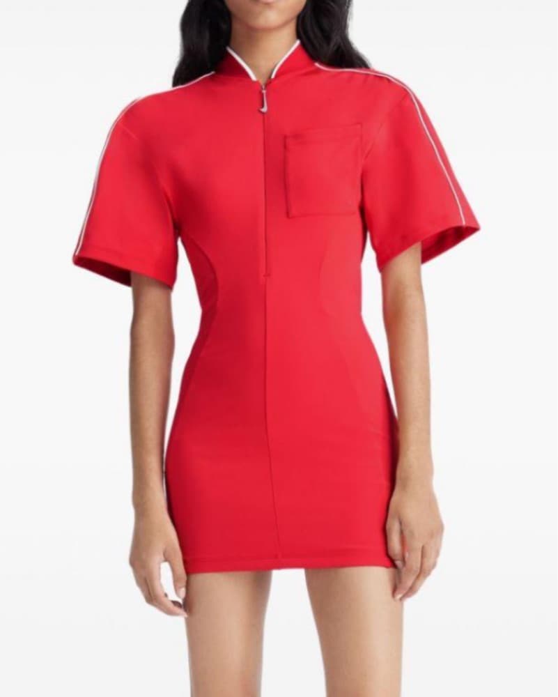 Red Nike x Jacquemus Dress  - Image 1