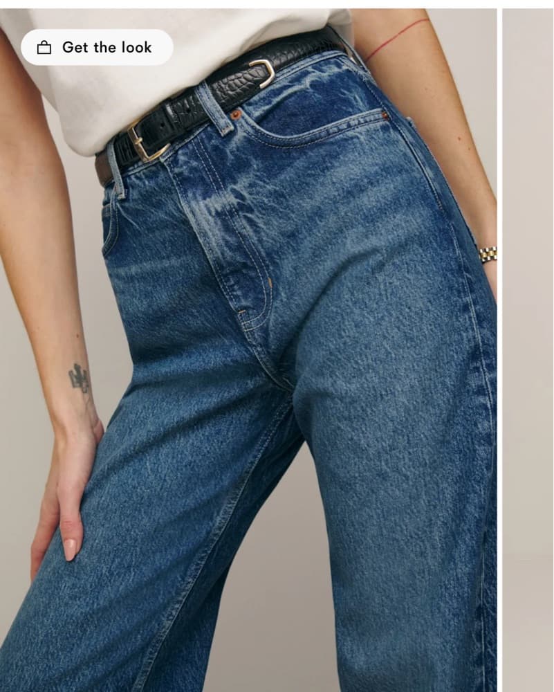 Reformation Cary High Rise Jeans - Image 3