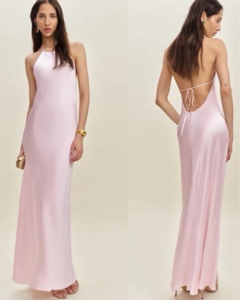 Reformation Jeany Silk Dress - Image 1