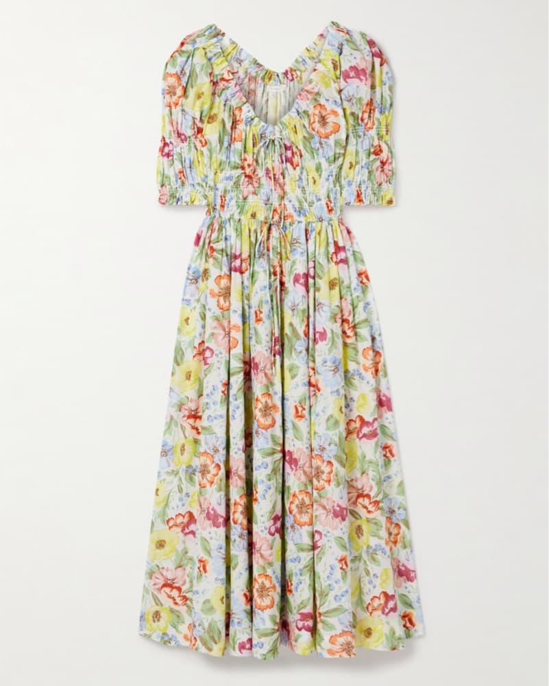 Doen Floral Maxi Dress - Image 1