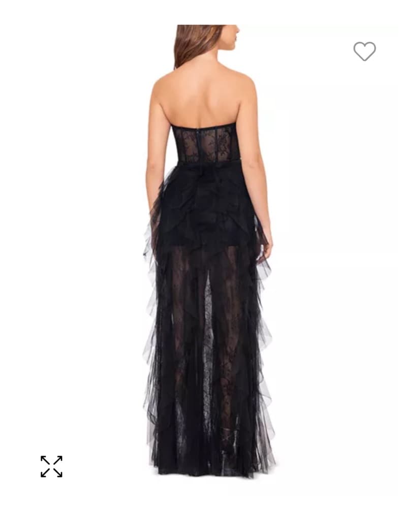 Tiered Ruffle Gown  - Image 3