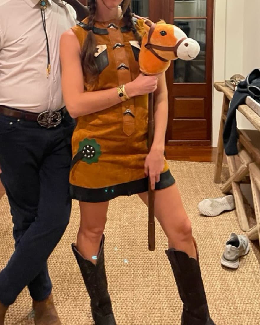 Cowgirl Costume!! Vintage Coach Dress - Image 1