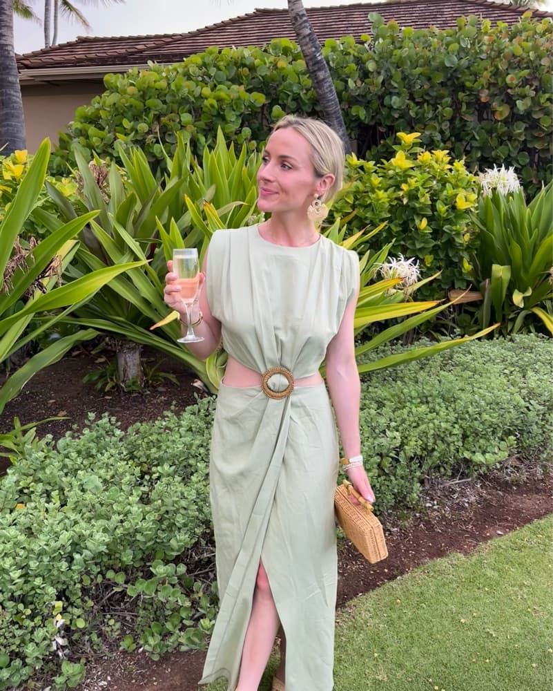 Buckled Cut Out Dress - Image 2