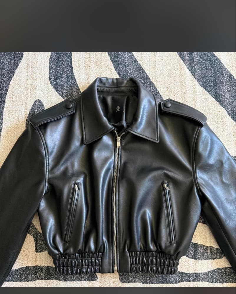 Frankie Shop Kaia leather Jacket  - Image 2