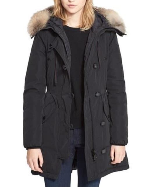 Moncler Arriette Flared Skirt Down Coat - Image 3