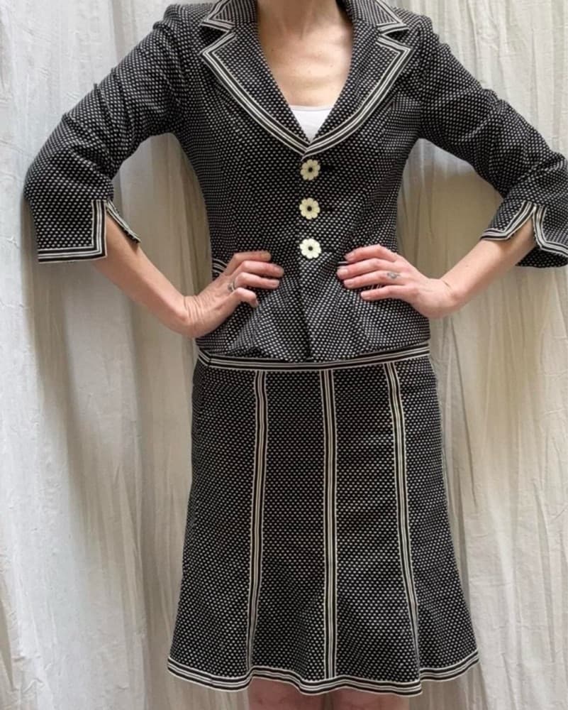 Nanette Lepore Vintage Skirt Suit Set  - Image 2