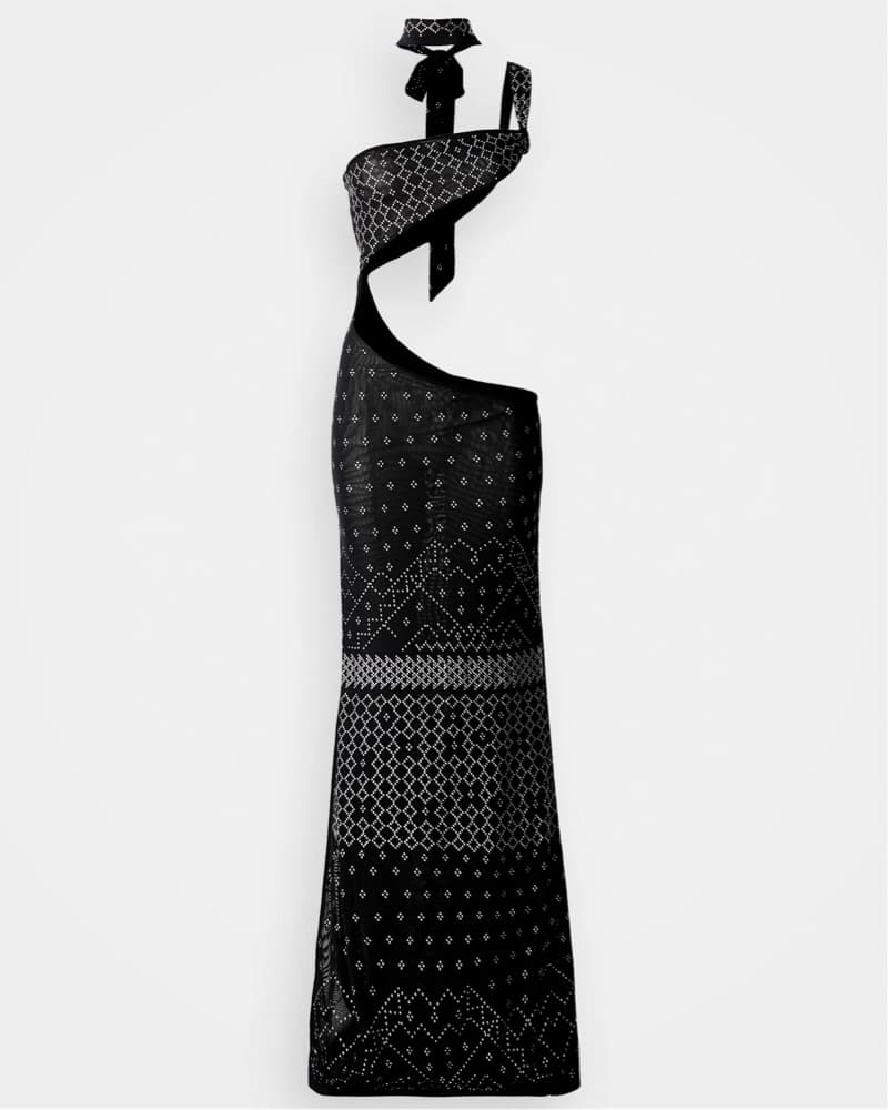 Jaded London Black Cutout Maxi Dress - Image 4
