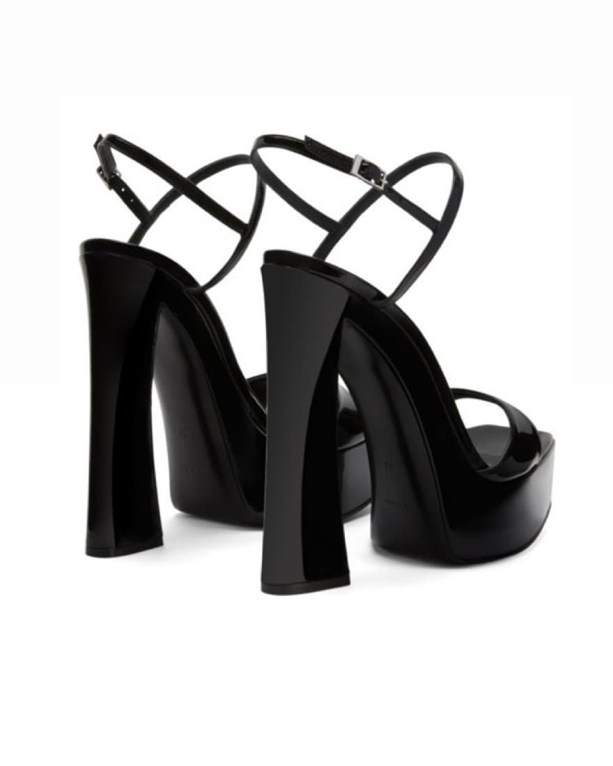 Giuseppe Zanotti Black Platform Heels - Image 4