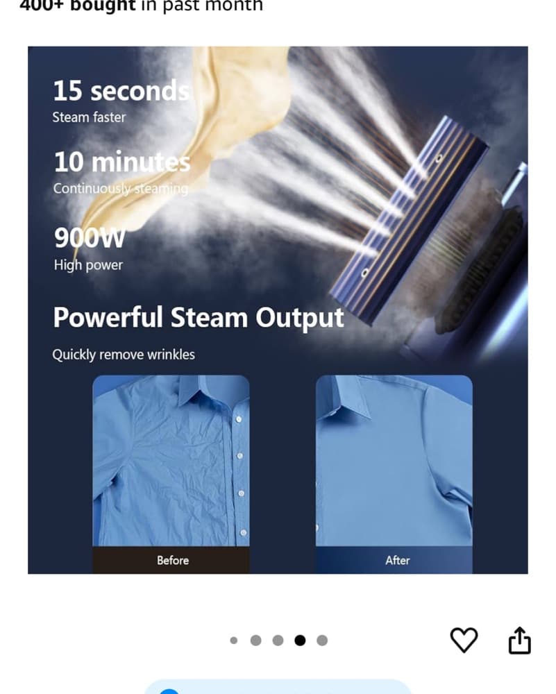 hand held steamed  - Image 3