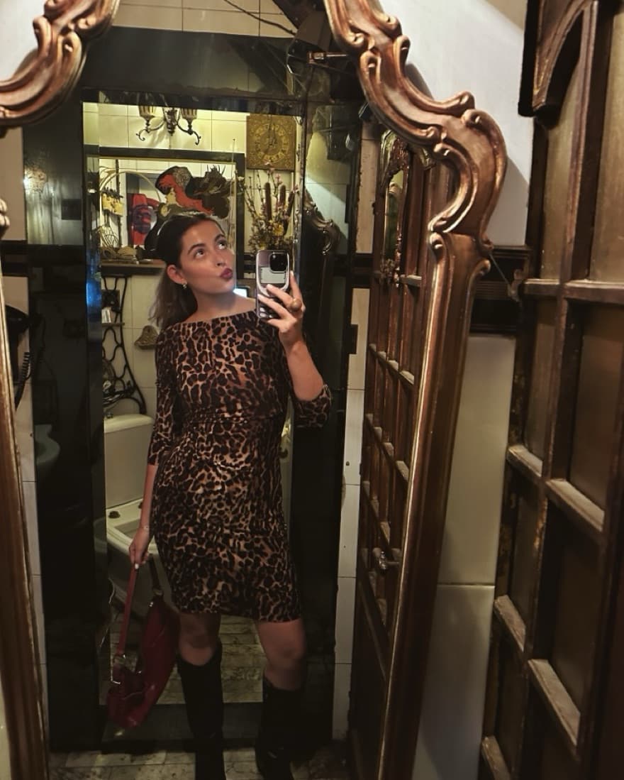 Vintage Ralph Lauren Leopard Dress - Image 6