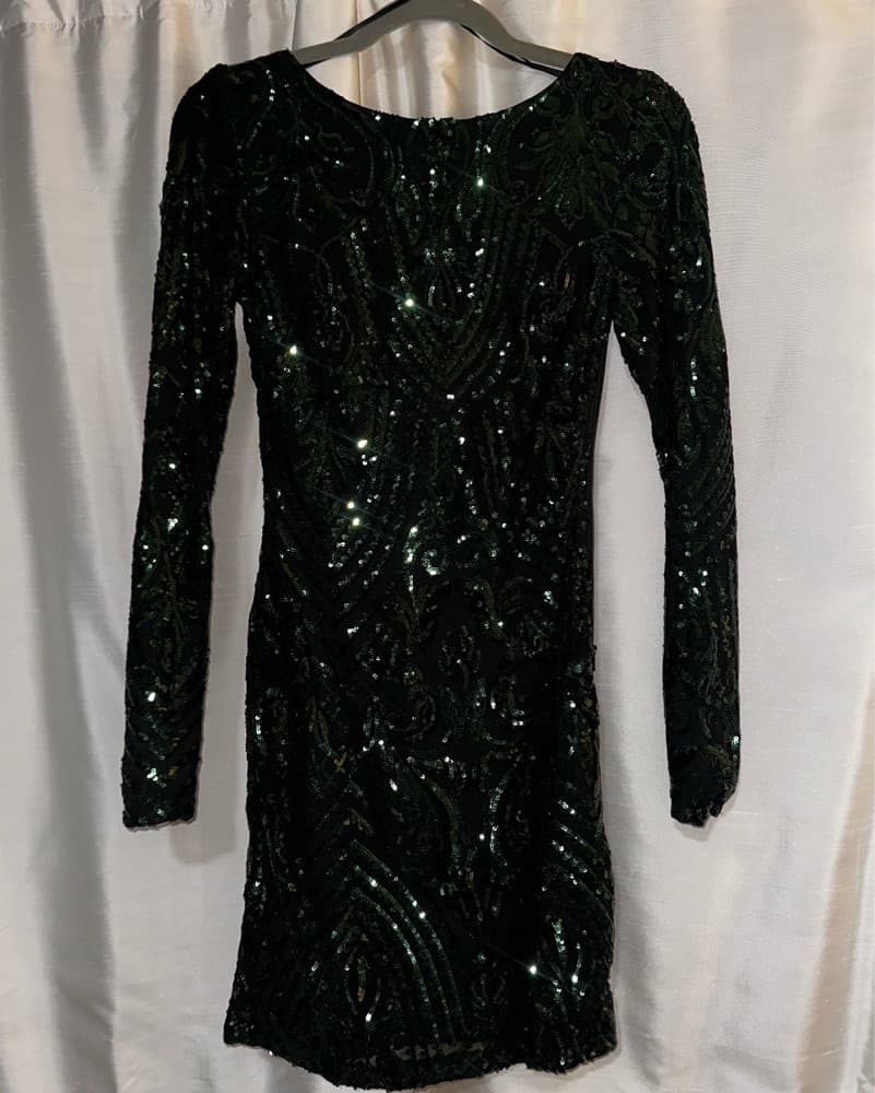 Glamorous Sequin Cocktail Dress - Image 1