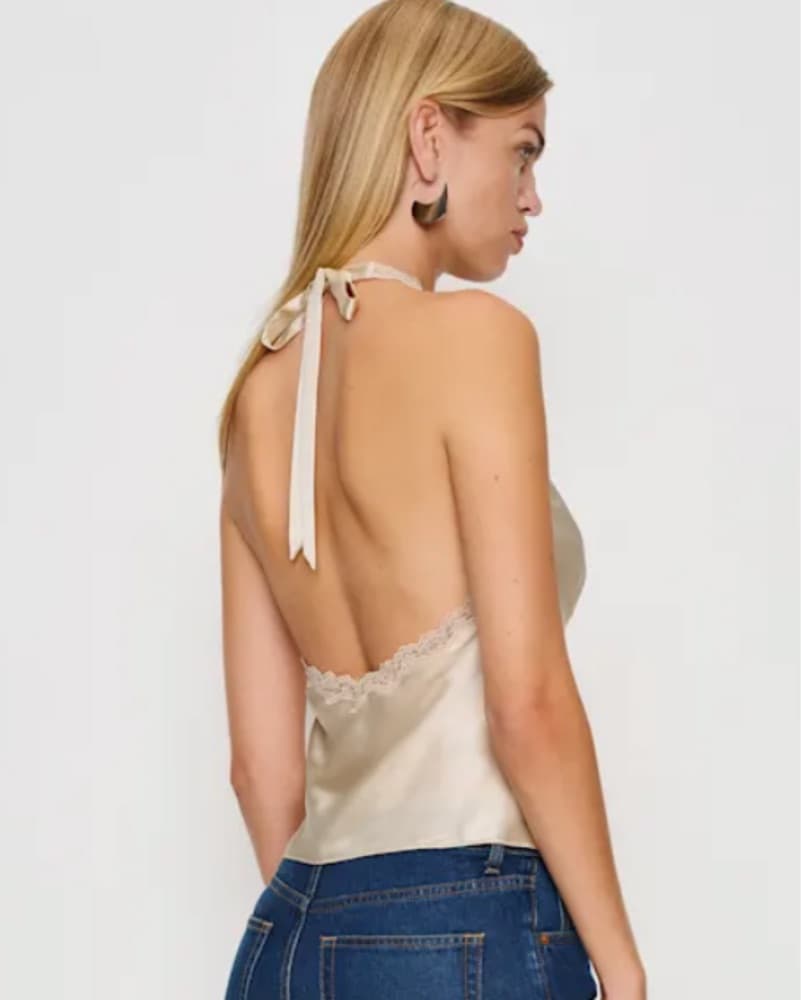 Reformation Monica Silk Top - Image 3