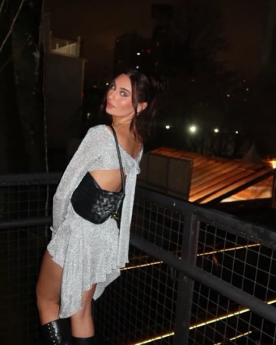 Danielle Guizo Sparkle Dress - Image 1