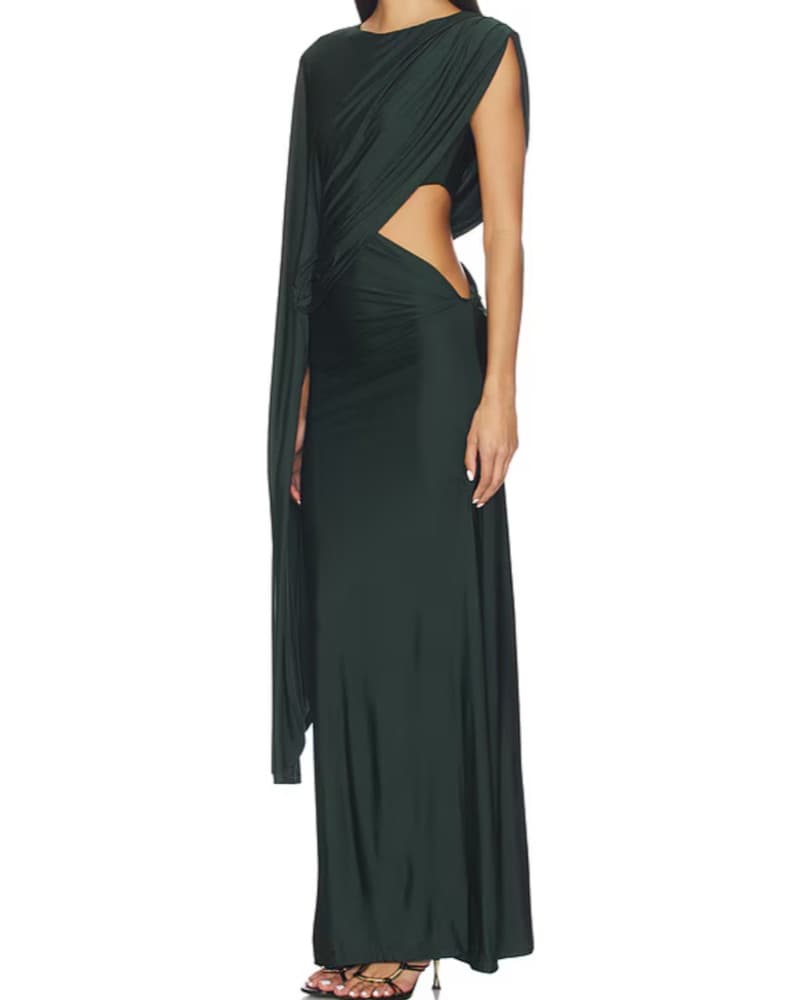 Eaves Green Gown Revolve  - Image 2