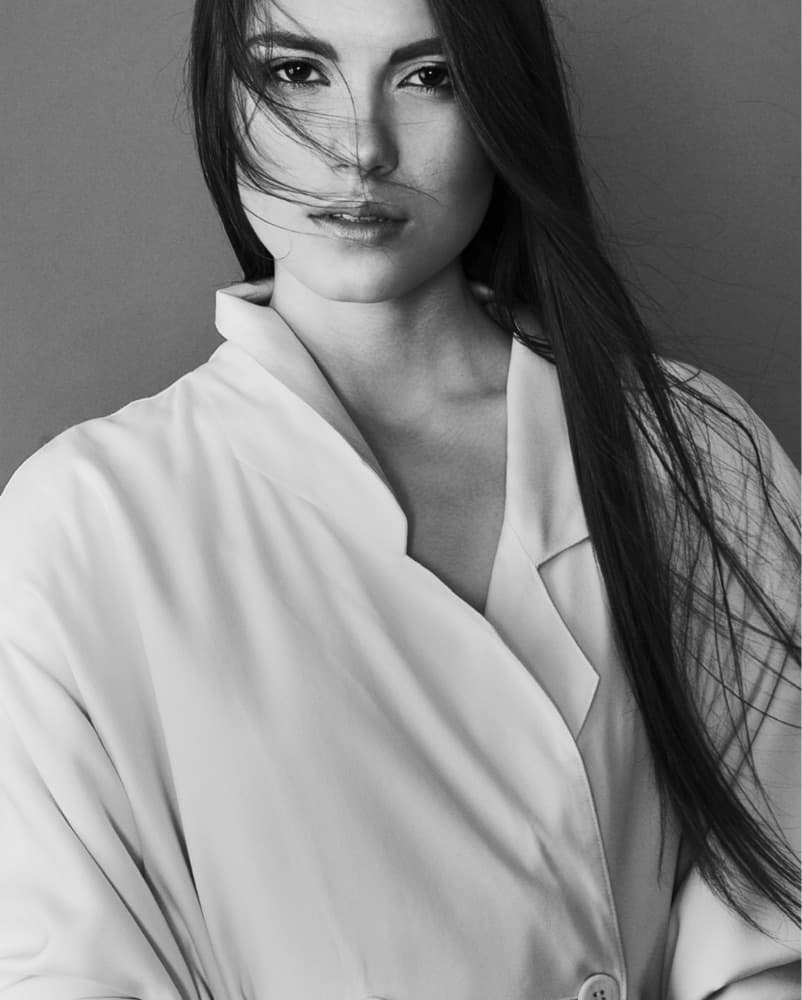 VINTAGE Silk Trench Coat – Ivory - Image 3