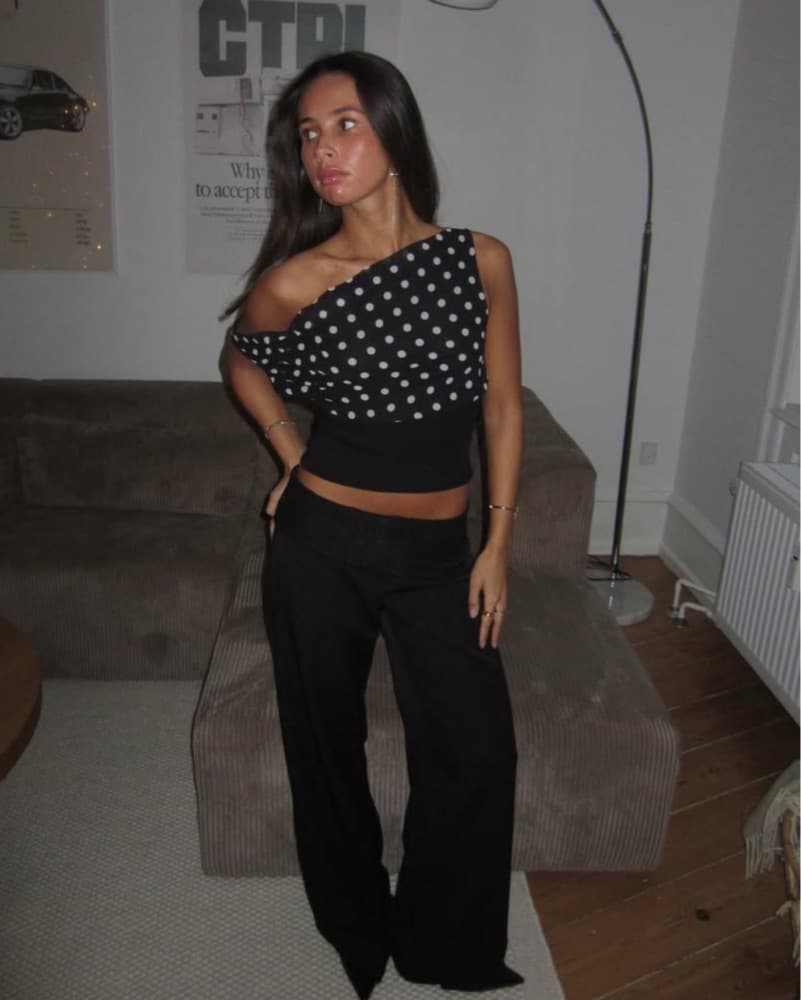 Design By Si Polka Dot Top - Image 2