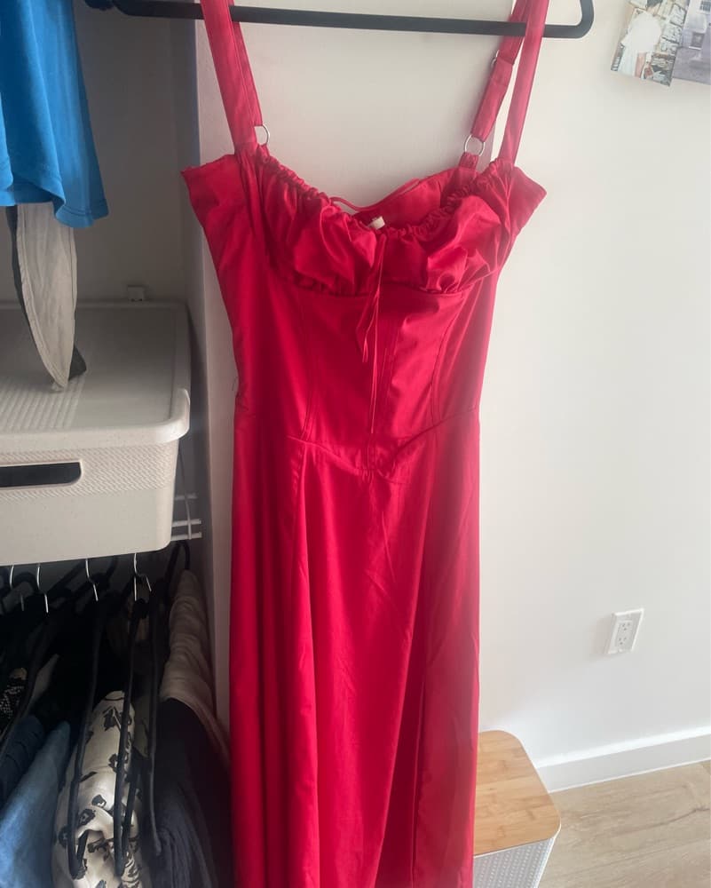 Carmen House Of CB Red Dress  - Image 4