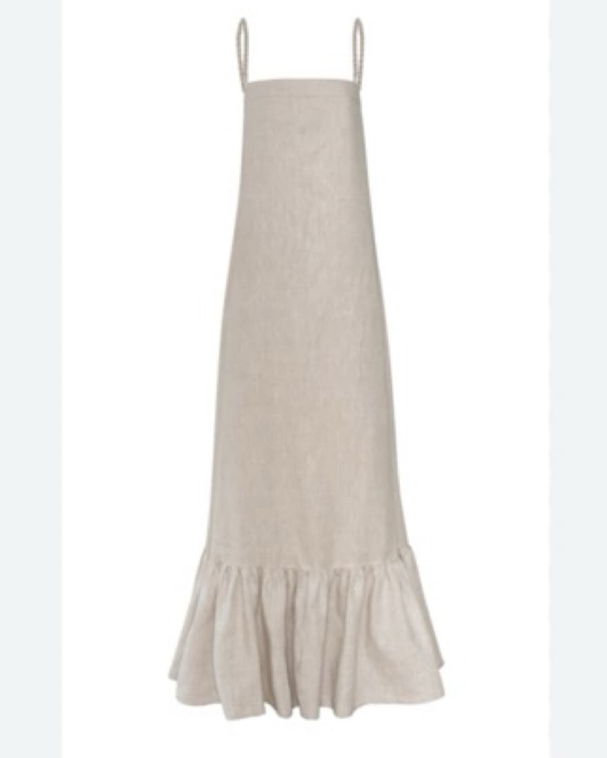 Andres Otalora Mutis Linen Maxi Dress - Image 3