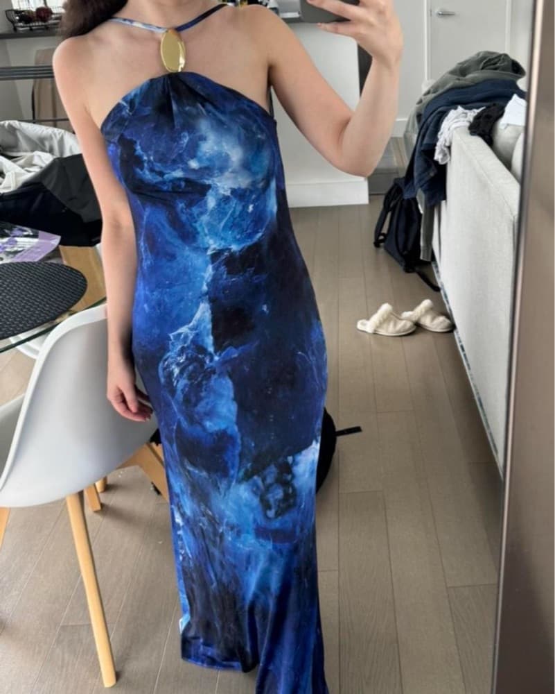 Jonathan Simkhai Sunnie Gown Size XS - Image 3