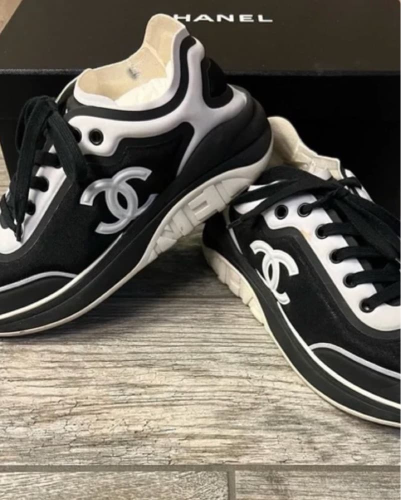Chanel CC Sneakers - Image 2