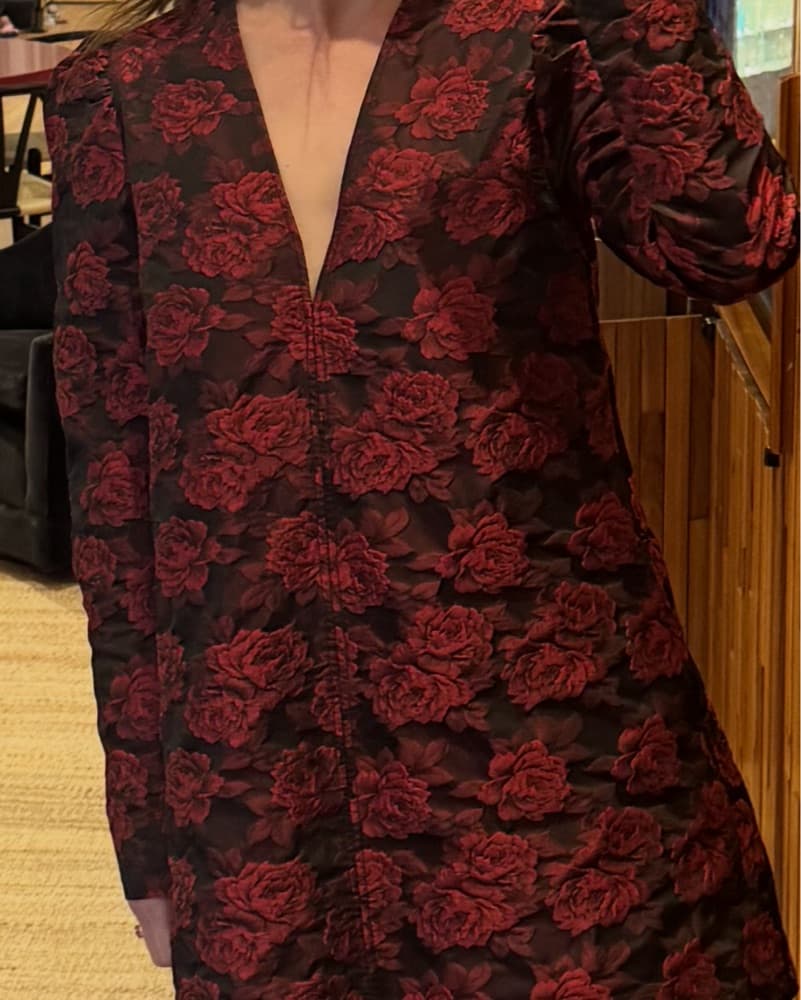 Ganni Dress With Flowers - Image 2