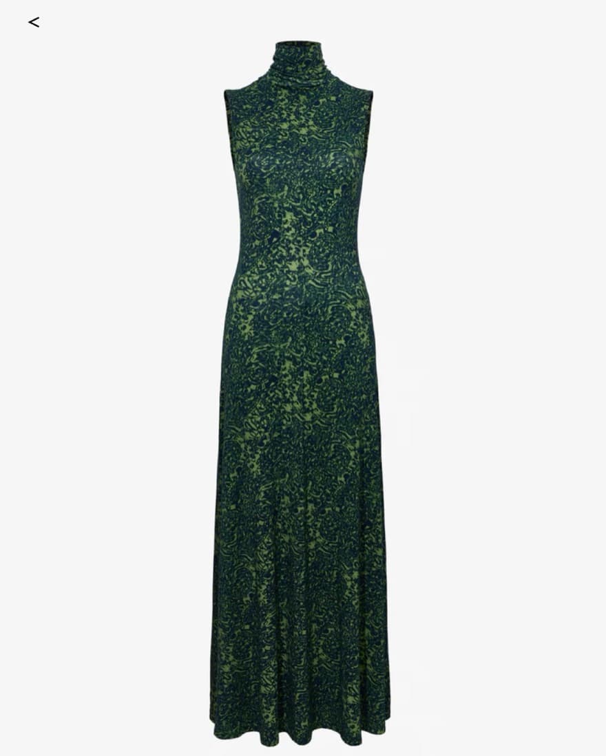 Proenza Shoulder Knit Turtleneck Dress - Image 3
