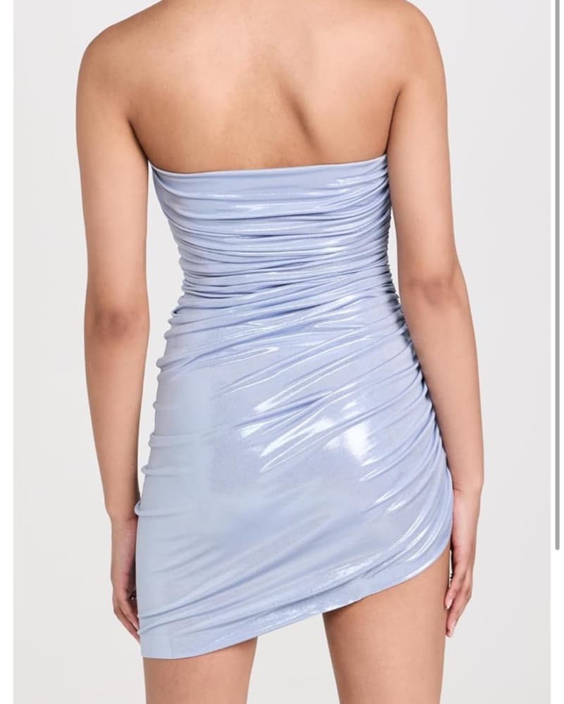 Norma Kamali Strapless Mini Dress - Image 3