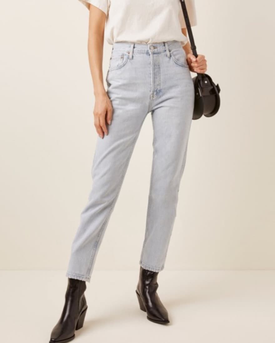 Re/done 50s Cigarette Rigid Jeans - Image 1