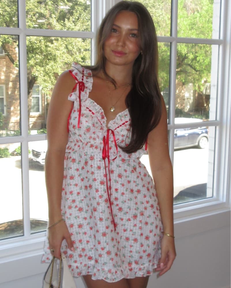 ForLoveAndLemons Gidget Mini Dress - Image 1