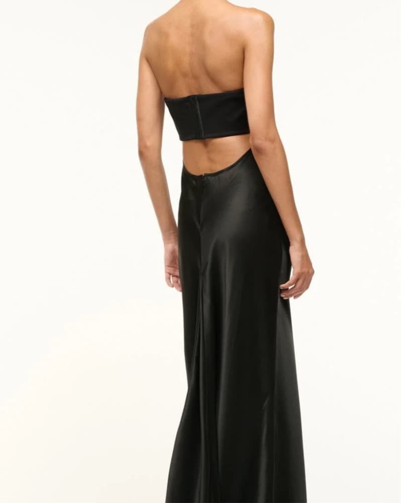 Staud Strapless Maxi Dress - Image 2
