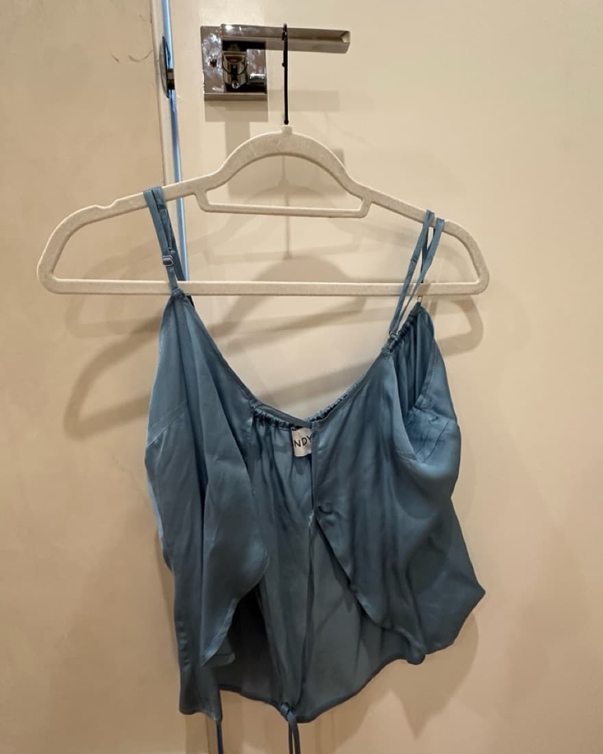 Blue Tie Top - Image 3